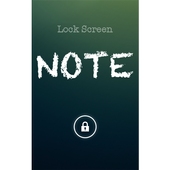 Lock Screen Note icon