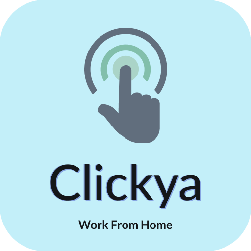 Clickya - Work From Home, Watch &amp; Earn, Play Games icon