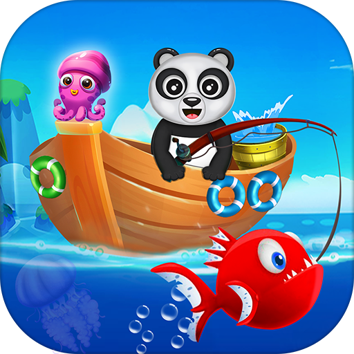 Happy Fisher Panda: Ultimate Fishing Mania Games icon