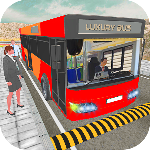 ikon kota bis sopir: publik mengangkut simulasi bebas