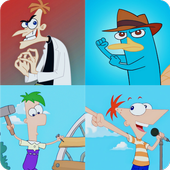 Guess characters - phineas and ferb cartoon quiz icon