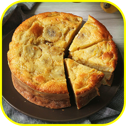 Banana cake recipe: easy fruit cake recipe offline icon