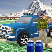 Farming Milk Van Simulator 2018 icon