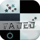 Faded Piano Tiles icon