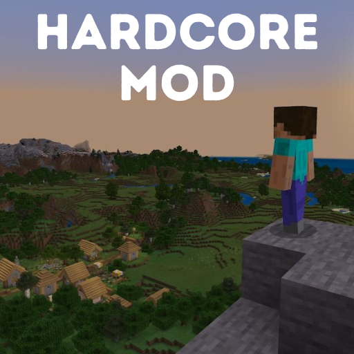 Hardcore Mod for Minecraft PE أيقونة