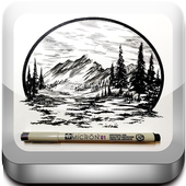 ikon Art Drawing Pen Ideas