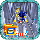 Subway Surf Sonic : Run Adventure City icon