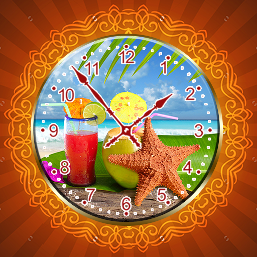 Summer Clock Live Wallpaper icon