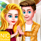 Romantic Love Story In The Night Valentine icon