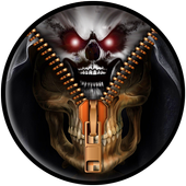 Skull Zipper Lock Screen icon