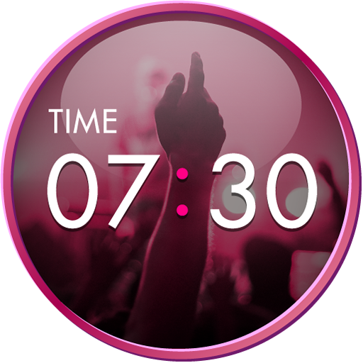 Clock Widget-MUSIC ART icon