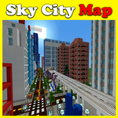 ikon Skyscraper city map for Minecraft PE