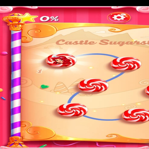 Candy bubble waffle icon