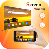 Screen Mirroring with TV-Mobile Mirroring All TV أيقونة