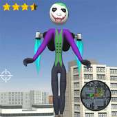 Joker Stickman jetpack Crime Simulator