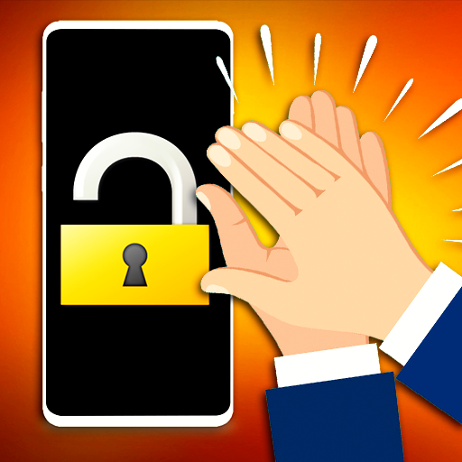 Clap hands to lock or unlock phone icon