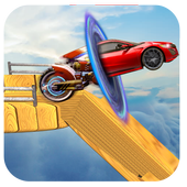 Mega Ramp Car Transform Vertical Ramp Car Games icon