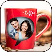 Coffee cup photo frame, Coffee mug photo frame on 9Apps