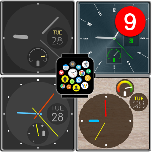 "Minimal" watch face pack 7 for Bubble Clouds icon