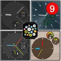 "Minimal" watch face pack 7 for Bubble Clouds