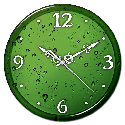 Green Clock Live Wallpaper icon