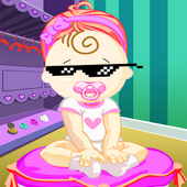 Girls House Cleaning Fun Game icon