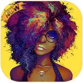 Sweet Black Girly on 9Apps