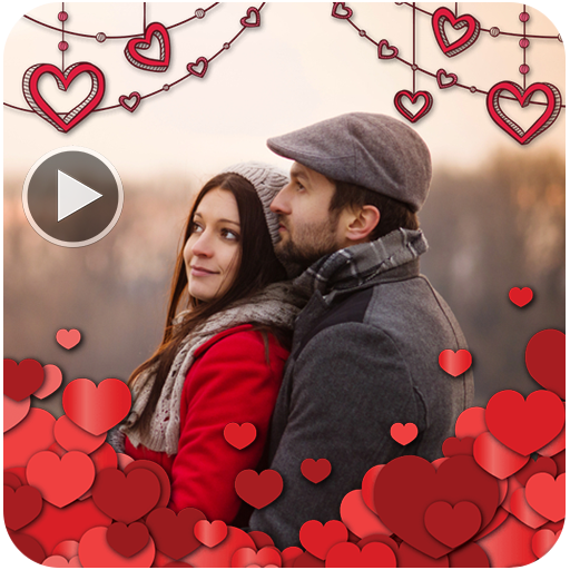 Valentin Day Video Maker Music icon
