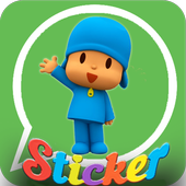 POCOYO STICKERS FOR WHATSAPP icon