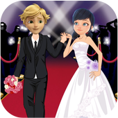 Ladybug Wedding Dress up icon