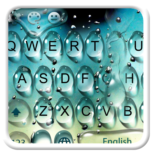 Rain Drop Love Keyboard icon