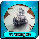3D Drawing Art Ideas icon