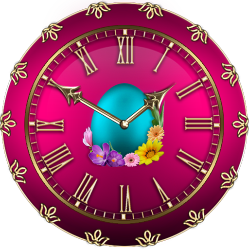Happy Easter Clock Widget icon