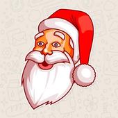 Christmas stickers icon