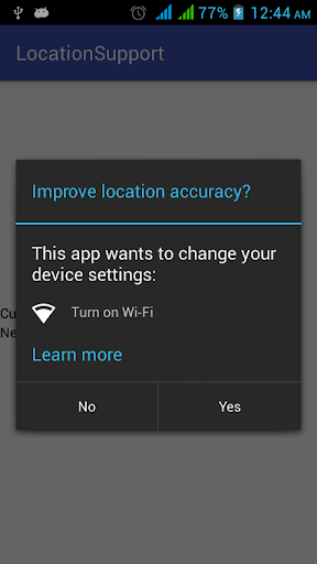 Location Support screenshot 3