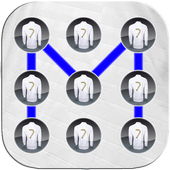 Madrid pattern lock screen icon