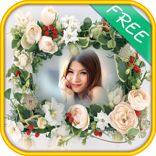 Красивый цветок фоторамки иконка