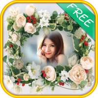 Indah Flower foto frame on 9Apps