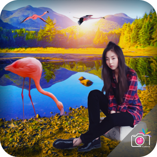 Flamingo Photo Editor - flamingo photo frames иконка