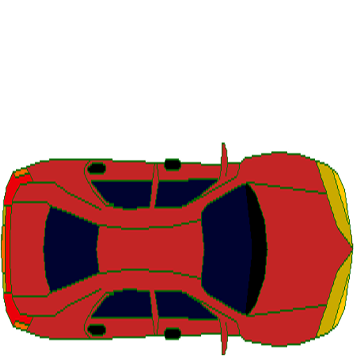 Гоночки вид сверху icon