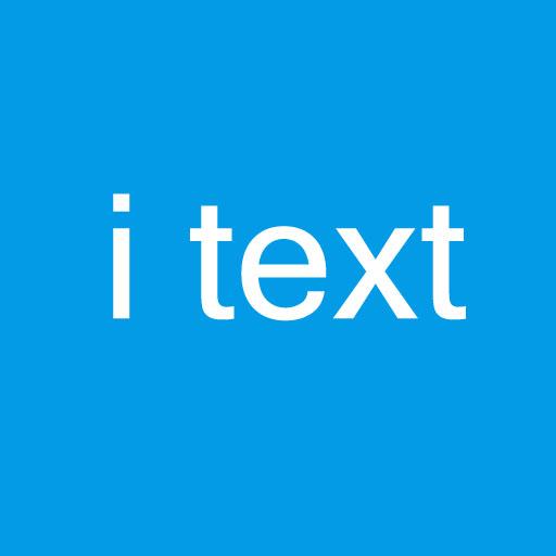 i text icon