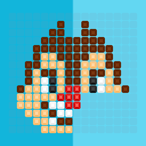 Mirror Mosaic : Symmetry Puzzles أيقونة