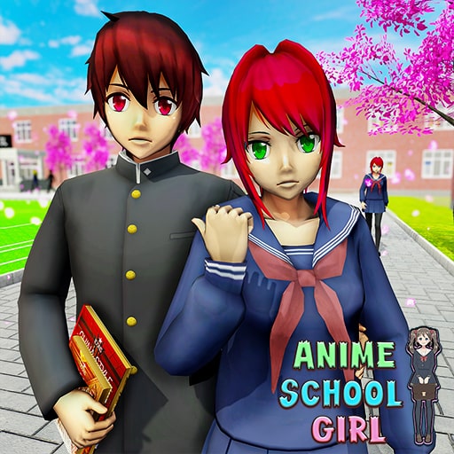 Anime School Girl Yadenre Life icon