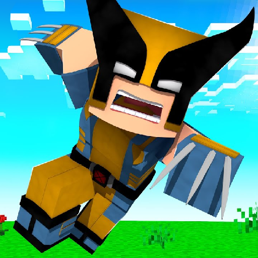 Mod superhero with claws icon