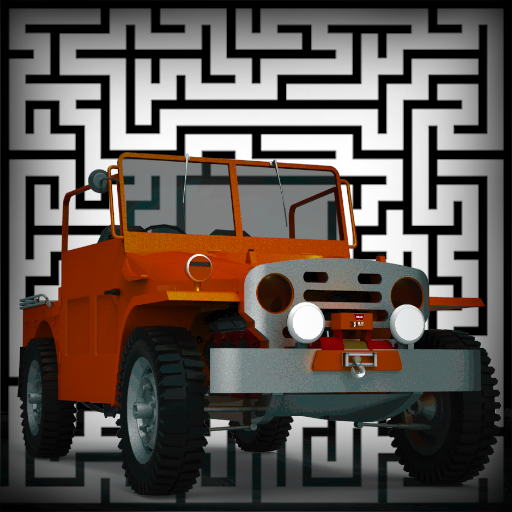Maze and Car : Infinity Car Driving &amp; Escape Car icon