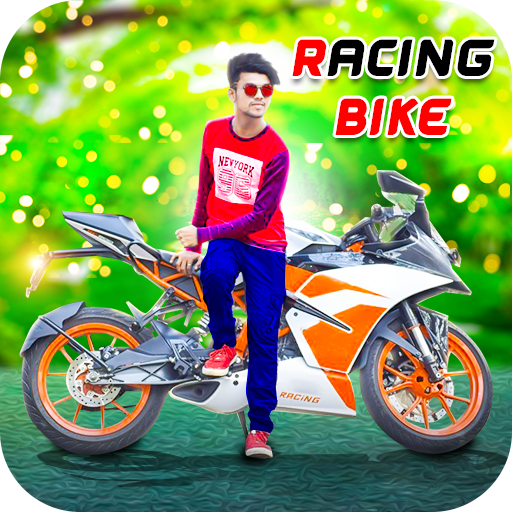 Racing Bike Photo Editor icon