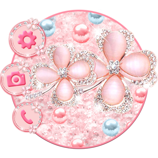 Glitter Flower Themes Live Wallpapers icon