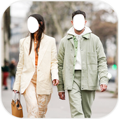 Couple Photo Suit - Jacket Styles Photo Montage иконка