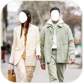 Couple Photo Suit - Jacket Styles Photo Montage