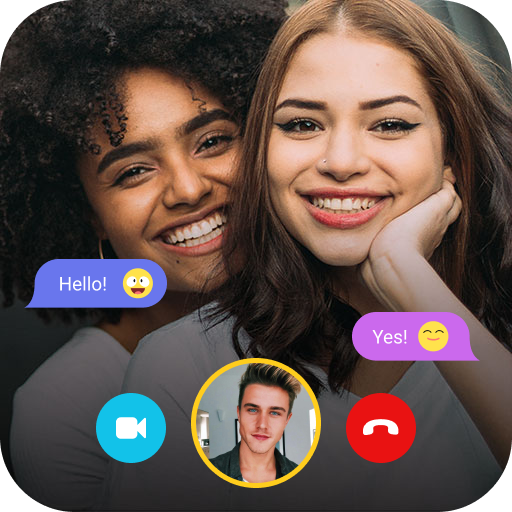 Live Video Call With Random People live video talk icon